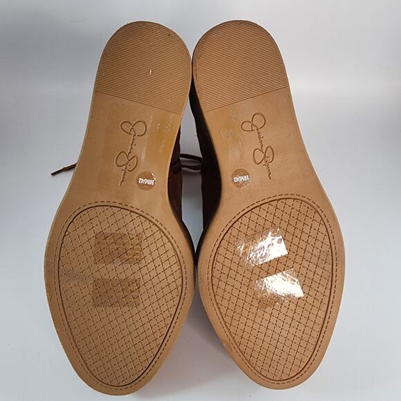 Jessica Simpson Maelyn Suede Shearling Wedge Boots - Picture 8 of 10